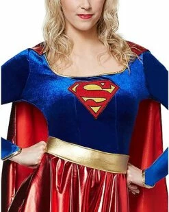Adult Supergirl Costume - DC Comics -MystiMask Store 01000959 c