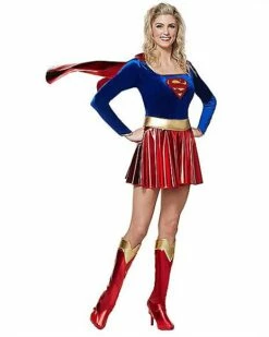 Adult Supergirl Costume - DC Comics -MystiMask Store 01000959 d