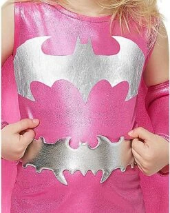 Kids Pink Batgirl Costume - DC Comics -MystiMask Store 01006824 c