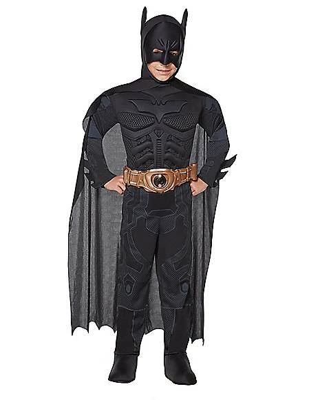 Kids Muscle Chest Batman Costume - Batman The Dark Knight 3 Kids Muscle Chest Batman Costume - Batman The Dark Knight