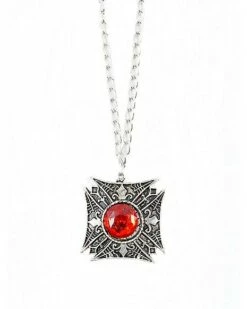 Classic Red Stone Necklace