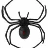 6 Inch Black Widow Spider 1 6 Inch Black Widow Spider -MystiMask Store 01155852 a