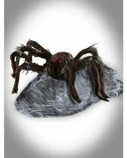 21 Inch LED Black Jumping Spider Animatronic -MystiMask Store 01174804 c 1