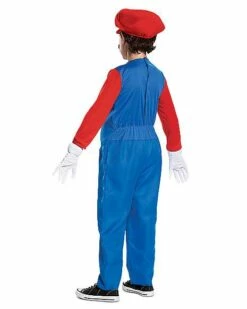 Kids Mario Costume Deluxe- Mario Bros. -MystiMask Store 01196625 b