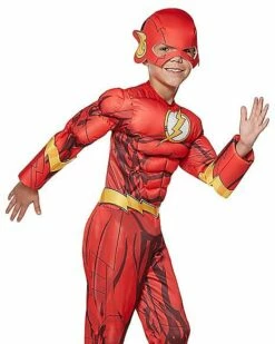 Kids Flash Costume Deluxe - DC Comics -MystiMask Store 01274984 c