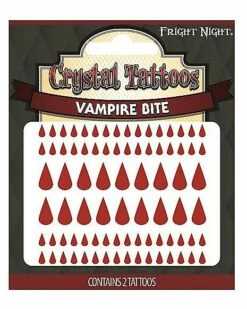 Vampire Bite Temporary Tattoos