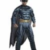 Kids Grey And Black 3D Batman Costume - DC Comics