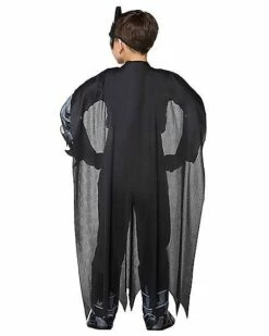 Kids Grey And Black 3D Batman Costume - DC Comics -MystiMask Store 01289404 b