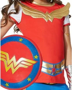 Kids Wonder Woman Costume - DC Comics -MystiMask Store 01329408 b