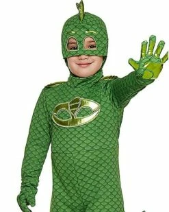 Toddler Gekko Costume - PJ Masks 7 Toddler Gekko Costume - PJ Masks -MystiMask Store 01336783 c