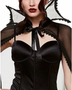 Adult Sheer Vampire Cape -MystiMask Store 01346543 c
