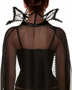 Adult Sheer Vampire Cape -MystiMask Store 01346543 d