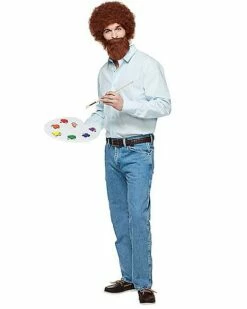 Adult Bob Ross Costume - Firefly