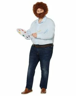 Adult Bob Ross Costume - Firefly -MystiMask Store 01369651 c