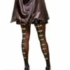 Batman Gold Backseam Tights - DC Comics