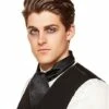 Satin Black Ascot