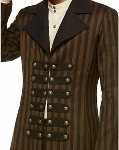 Steampunk Trench Coat -MystiMask Store 01381284 c