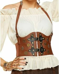 Steampunk Waist Cincher -MystiMask Store 01400126 c