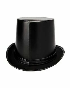 Vampire Faux Leather Top Hat -MystiMask Store 01404029 c