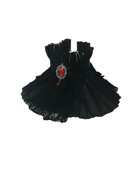 Pleated Vampire Neck Ruffle 3 Pleated Vampire Neck Ruffle
