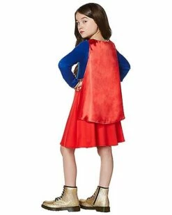 Kids Supergirl Dress Costume - DC Comics -MystiMask Store 01414234 b