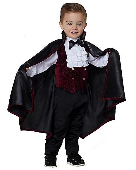Toddler Deluxe Vampire Costume 3 Toddler Deluxe Vampire Costume