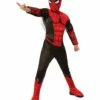 Kids Black And Red Spider-Man Deluxe Costume - Spider-Man: Far From Ho