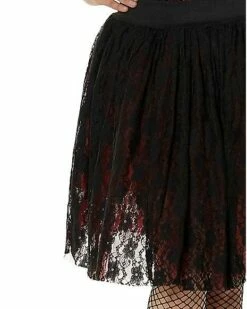 Victorian Vampire Layered Skirt -MystiMask Store 01436005 d