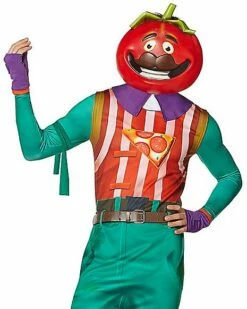 Adult TomatoHead Costume - Fortnite -MystiMask Store 01444561 c