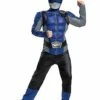 Kids Blue Beast Morphers Ranger Costume - Power Rangers