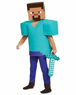 Kids Steve Costume Deluxe - Minecraft -MystiMask Store 01448075 d