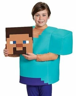 Kids Steve Costume Deluxe - Minecraft -MystiMask Store 01448075 e