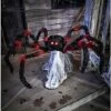 21 Inch LED Red And Black Jumping Spider Animatronic 2 21 Inch LED Red And Black Jumping Spider Animatronic -MystiMask Store 01463447 a 1