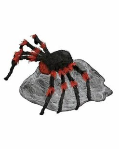 21 Inch LED Red And Black Jumping Spider Animatronic 12 21 Inch LED Red And Black Jumping Spider Animatronic -MystiMask Store 01463447 e