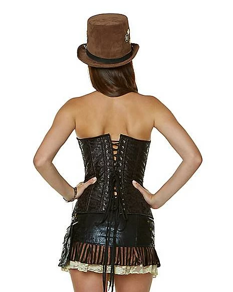 Applique Steampunk Corset 4 Applique Steampunk Corset - Image 2