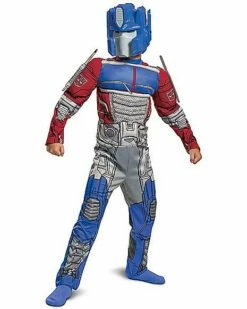 Kids Muscle Optimus Prime Costume - Transformers -MystiMask Store 01494434 c