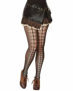 Steampunk Crochet Tights