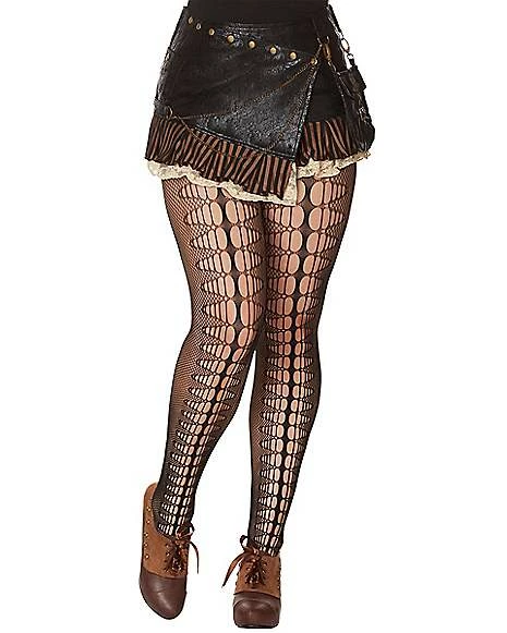 Steampunk Crochet Tights 4 Steampunk Crochet Tights - Image 2