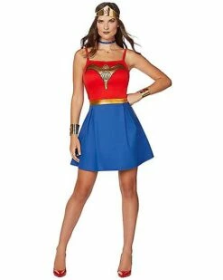 Adult Wonder Woman Dress - Wonder Woman -MystiMask Store 01508563 c