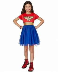 Kids Wonder Woman Dress -MystiMask Store 01509157 c