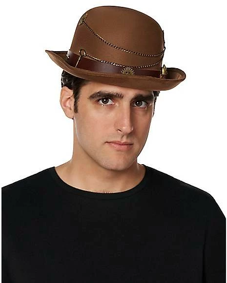 Steampunk Bowler Hat 4 Steampunk Bowler Hat - Image 2
