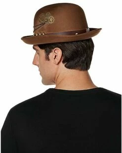 Steampunk Bowler Hat 7 Steampunk Bowler Hat -MystiMask Store 01525385 c