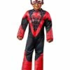 Toddler Miles Morales Costume - Spidey And His Amazing Friends 2 Toddler Miles Morales Costume - Spidey And His Amazing Friends -MystiMask Store 01540640 a