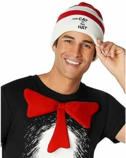 Adult Cat In The Hat Costume Kit - Dr. Seuss -MystiMask Store 01543123 c