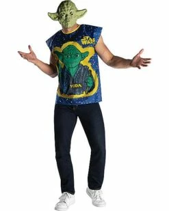 Adult Yoda Star Wars Costume Kit - Ben Cooper -MystiMask Store 01556950 c