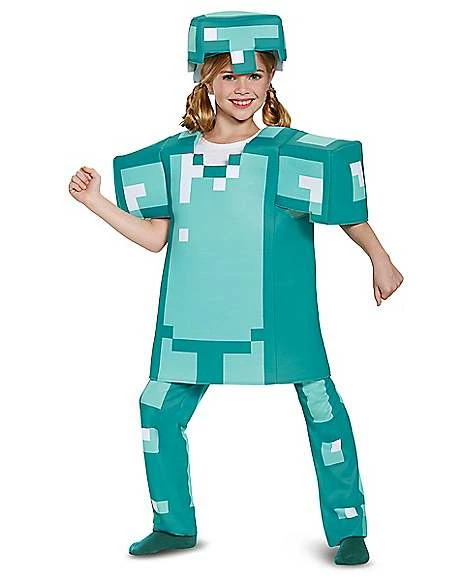Kids Armor Deluxe Costume - Minecraft 5 Kids Armor Deluxe Costume - Minecraft - Image 3
