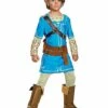 Kids Link Costume Deluxe - The Legend Of Zelda: Breath Of The Wild 1 Kids Link Costume Deluxe - The Legend Of Zelda: Breath Of The Wild -MystiMask Store 01566306 a
