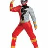 Kids Red Ranger Muscle Costume - Power Rangers Dino Fury