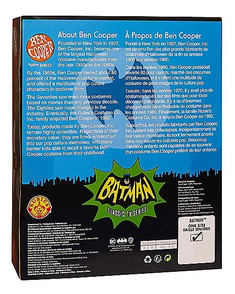 Adult Classic Batman Costume Kit - Ben Cooper 4 Adult Classic Batman Costume Kit - Ben Cooper - Image 2