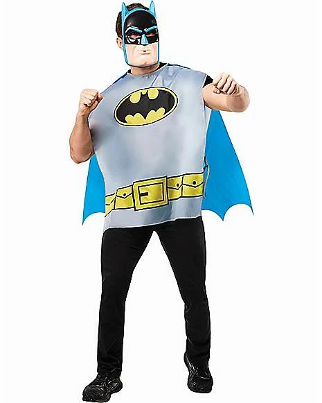 Adult Classic Batman Costume Kit - Ben Cooper 5 Adult Classic Batman Costume Kit - Ben Cooper - Image 3